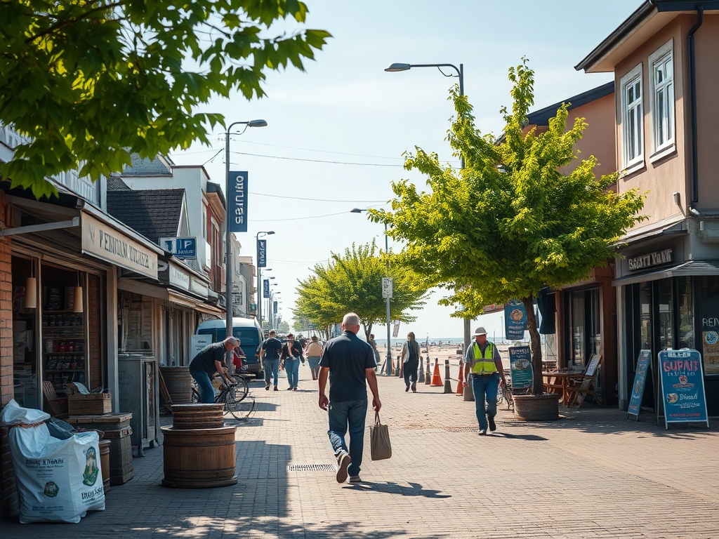 Biuro Wójta Gminy Puck z napisem Puck Nasze Miasto, symbolizujące ogłoszenie pracy w samorządzie