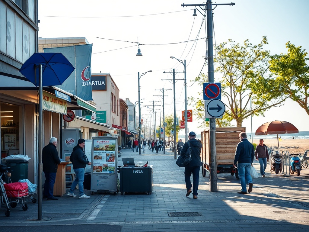 Grafika symbolizująca zegar odliczający czas do terminu składania PIT, z elementami nawiązującymi do Pucka, np. sylwetka kościoła lub portu.